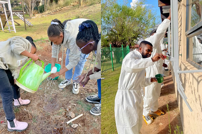 Mandela Day volunteers